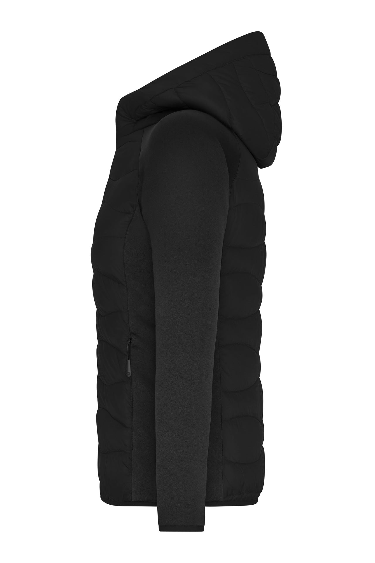 Dame Hybrid Jakke Sort