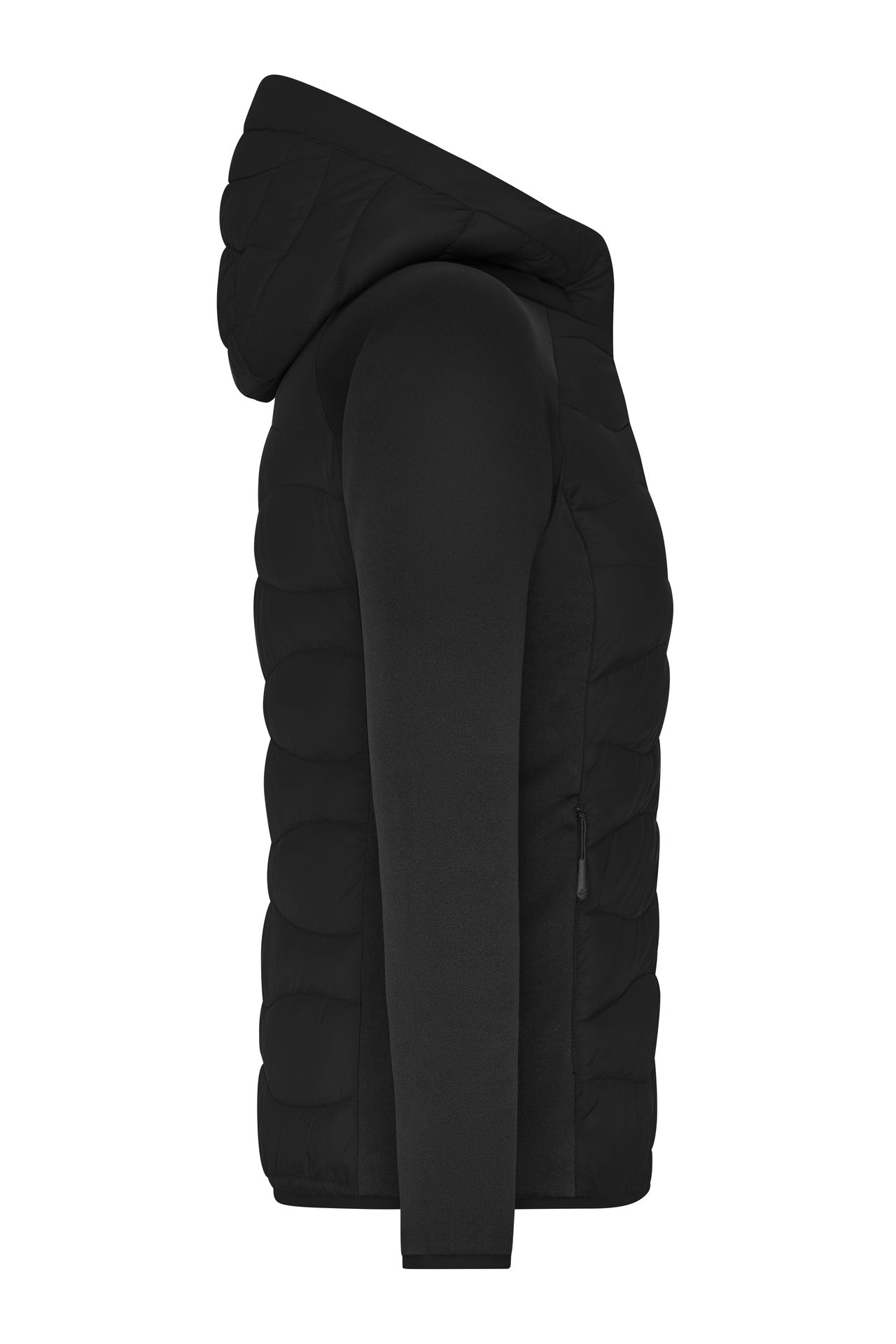 Dame Hybrid Jakke Sort