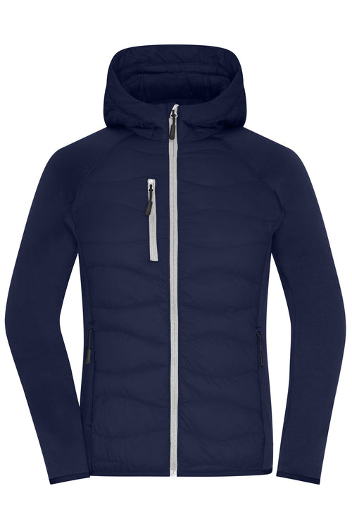 Dame Hybrid Jakke Navy