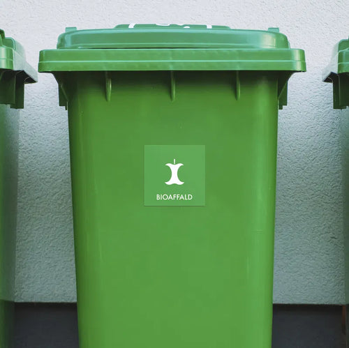 Klistermærke Bioaffald