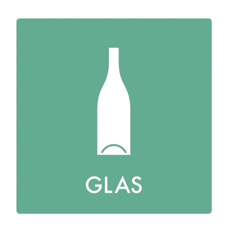 Klistermærke Glas