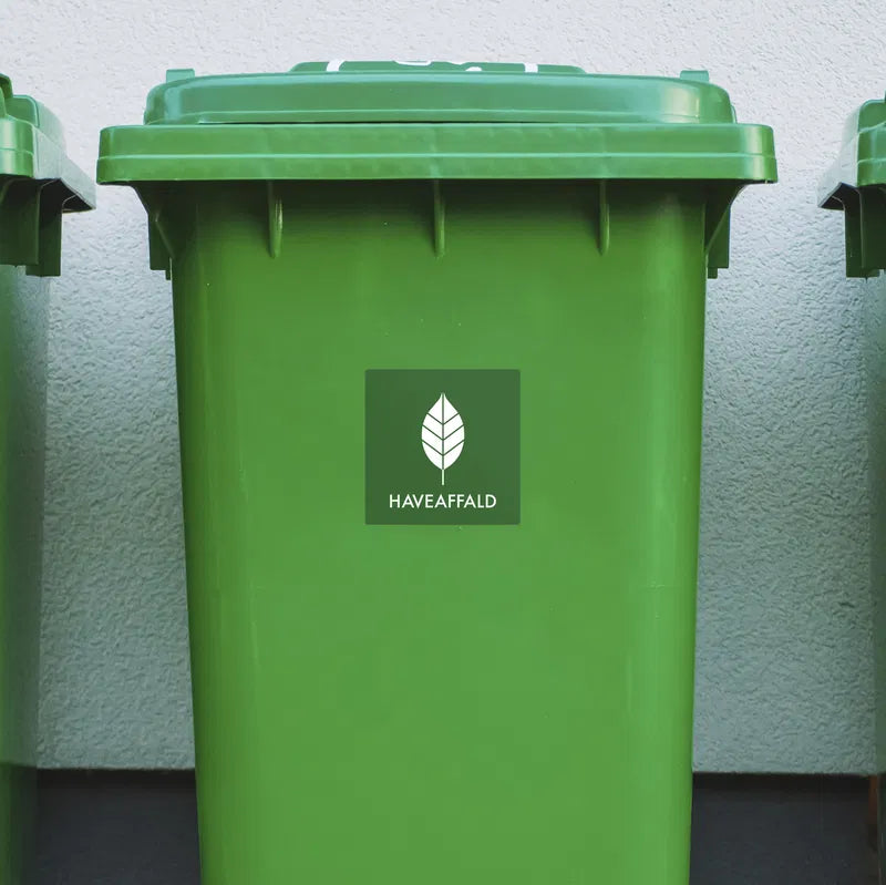 Klistermærke Haveaffald