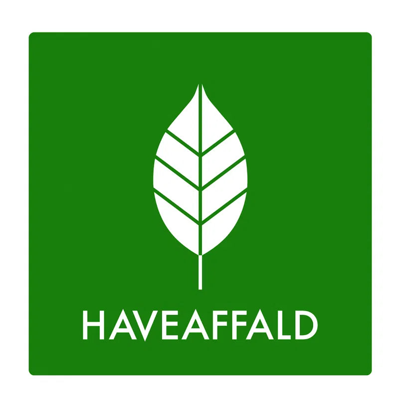 Klistermærke Haveaffald