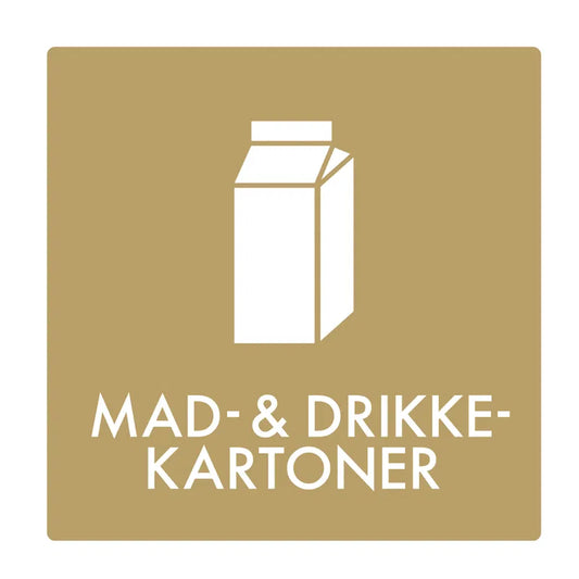 Klistermærke Mad- & drikkekartoner
