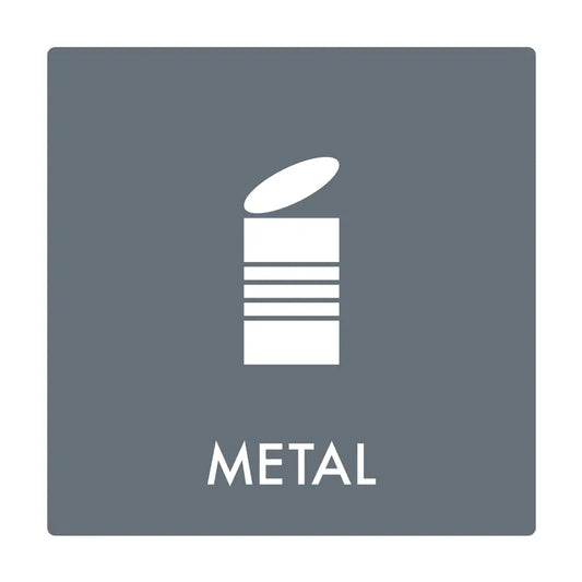 Klistermærke Metal