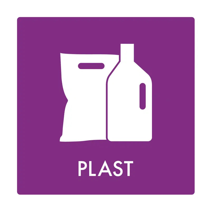 Klistermærke Plast