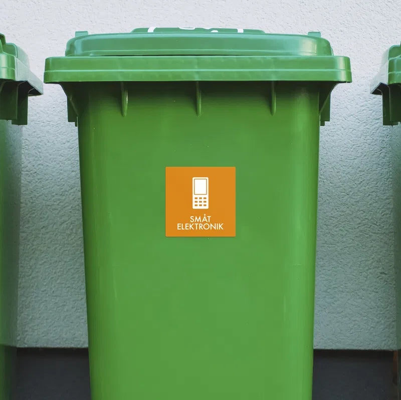 Klistermærke Småt elektronik