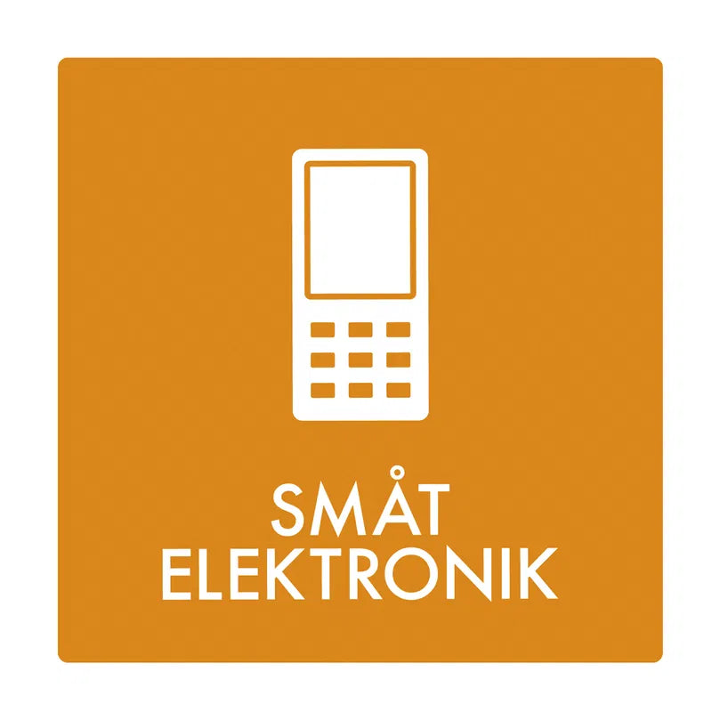 Klistermærke Småt elektronik