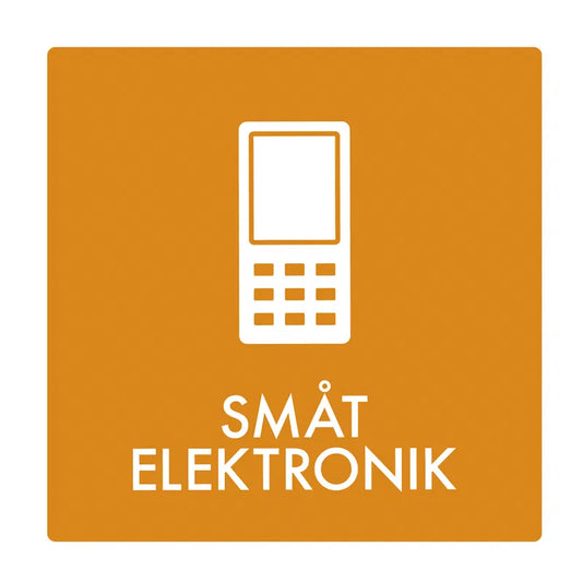 Klistermærke Småt elektronik