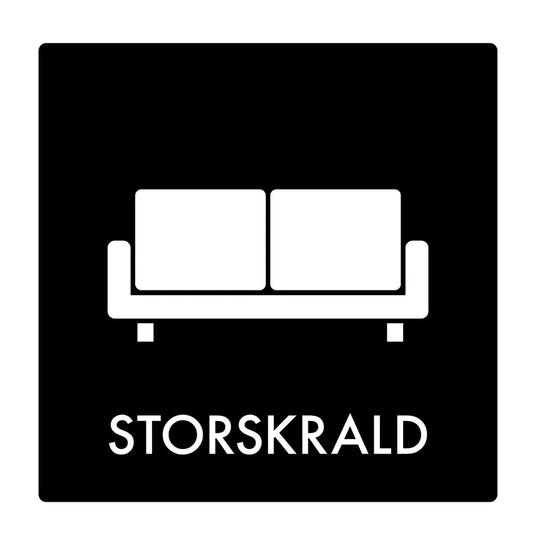 Klistermærke Storskrald