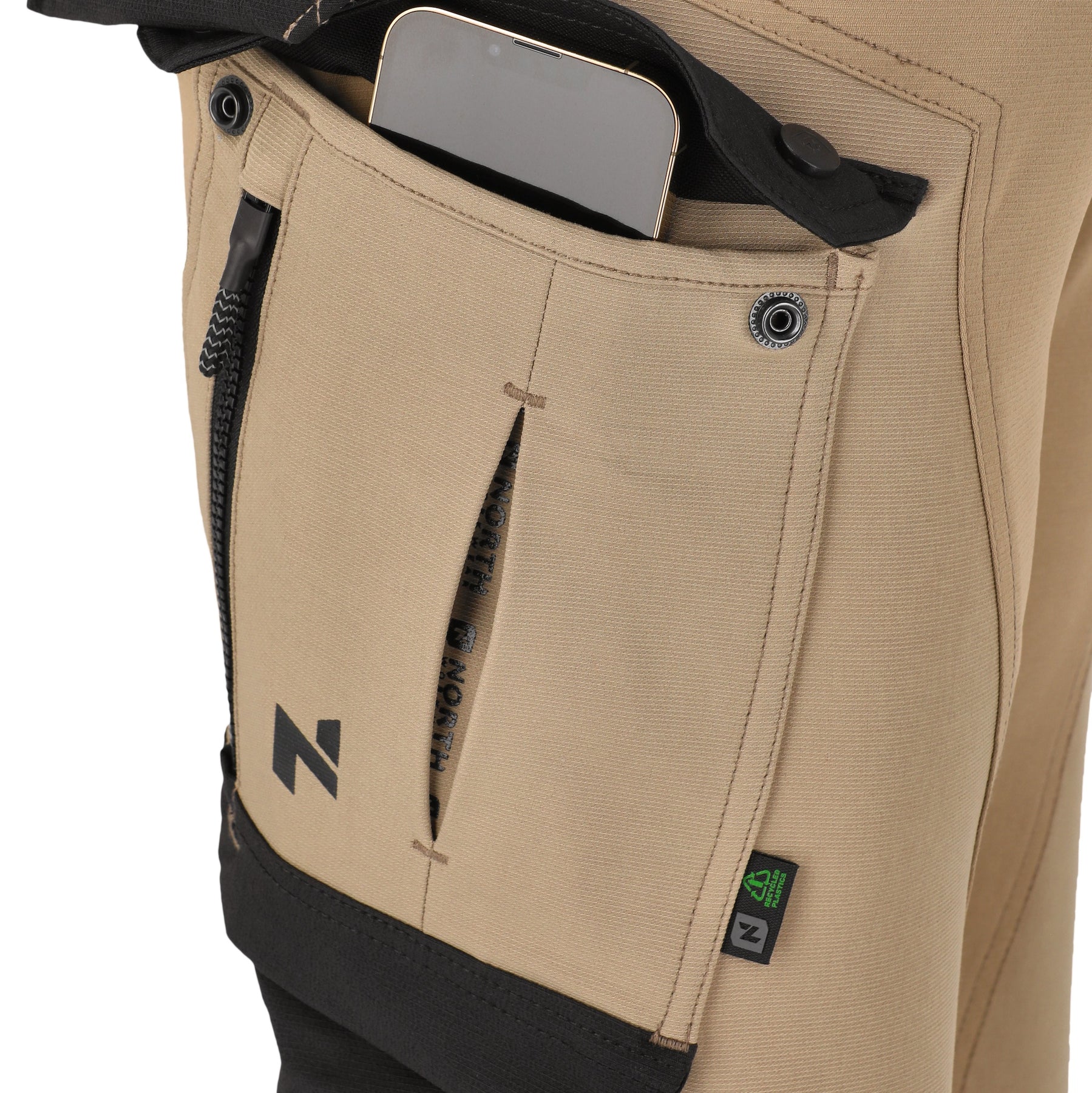 North Future Arbejdsbukser Khaki