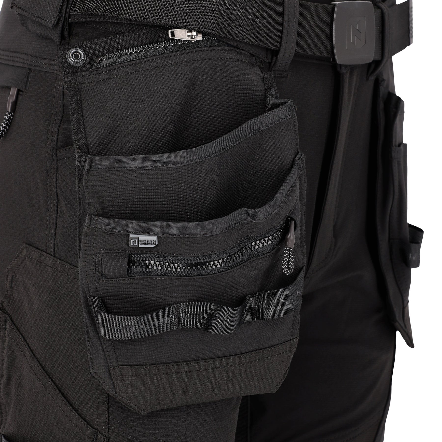 North Future Arbejdsbukser Sort