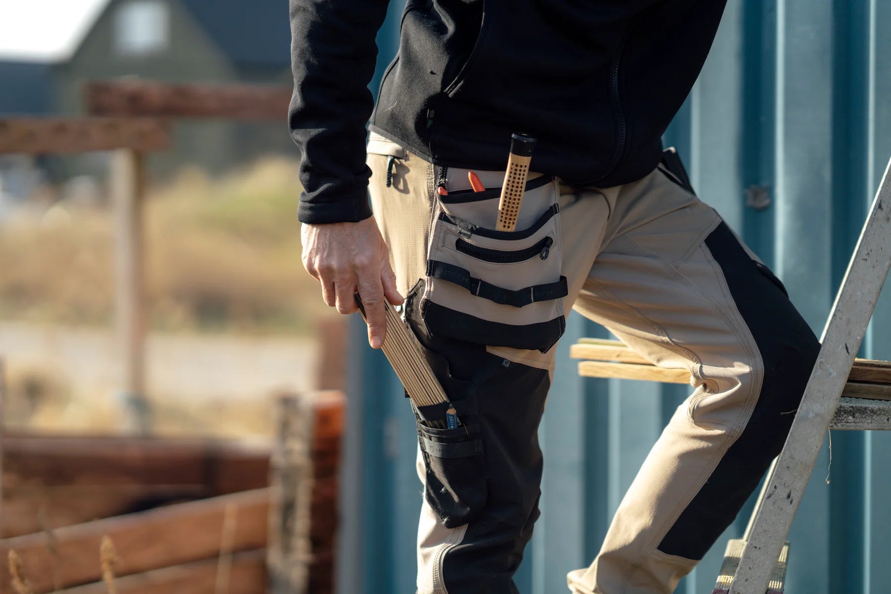 North Future Arbejdsbukser Khaki