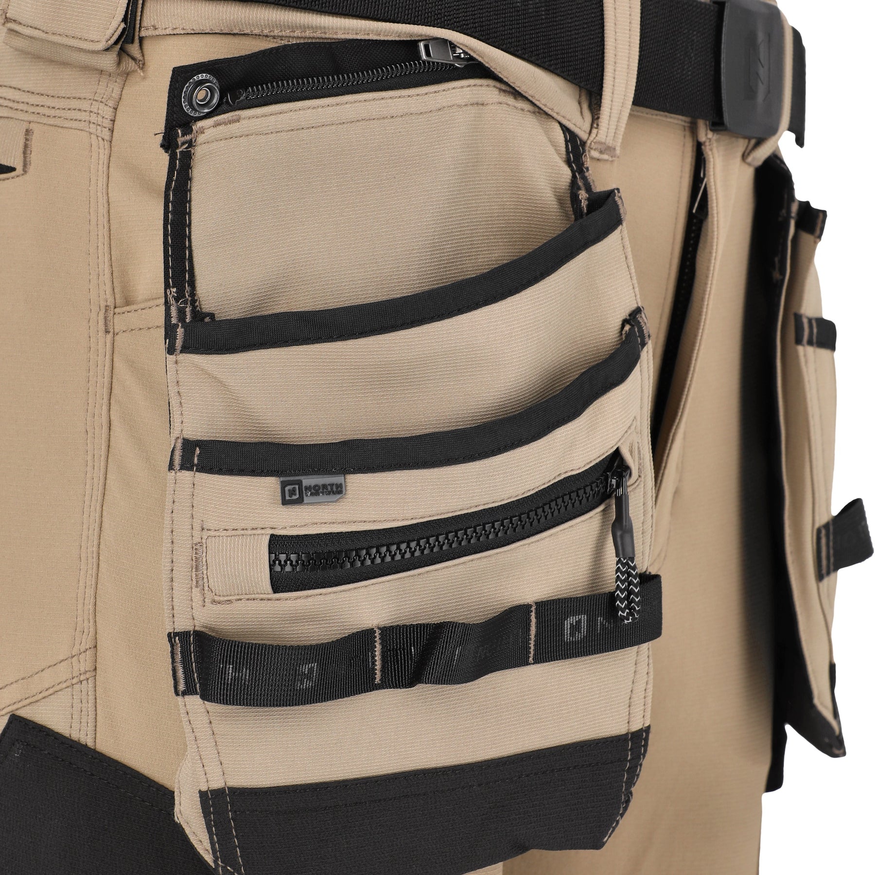 North Future Arbejdsbukser Khaki